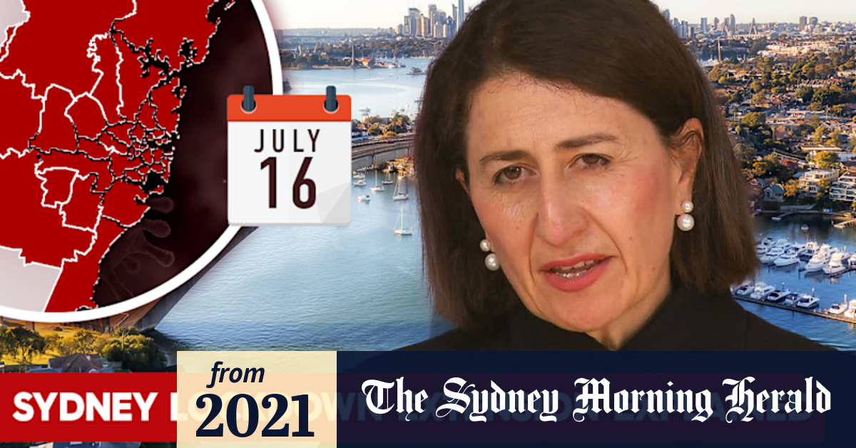 Video Sydney lockdown extended